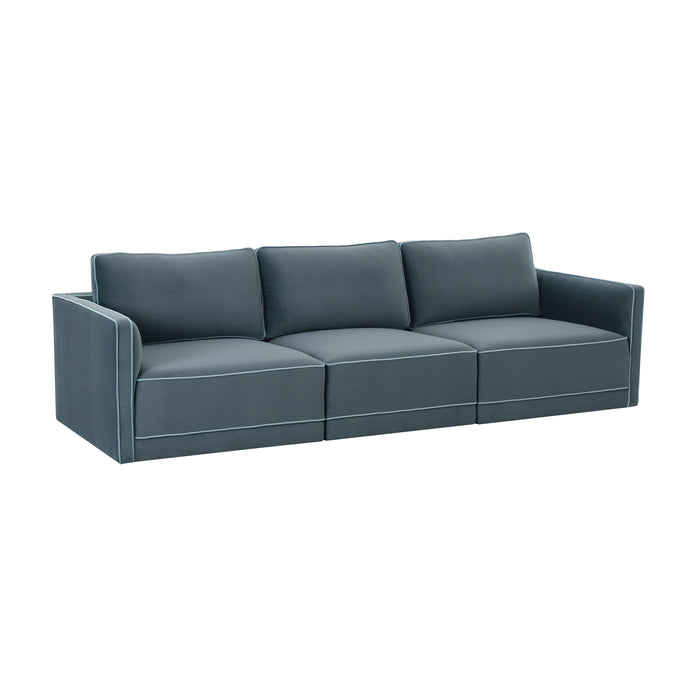 Willow Misty Blue Modular Sofa