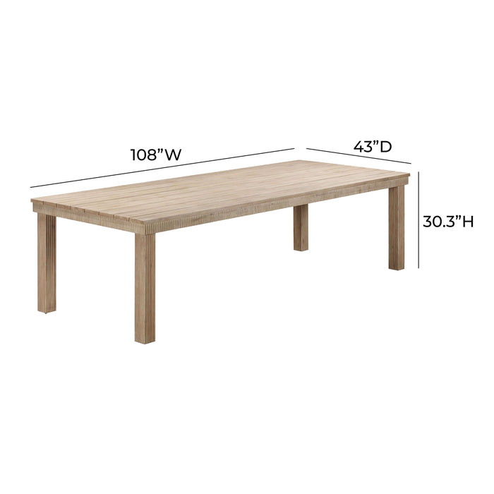 Cassie - Outdoor Rectangular Dining Table