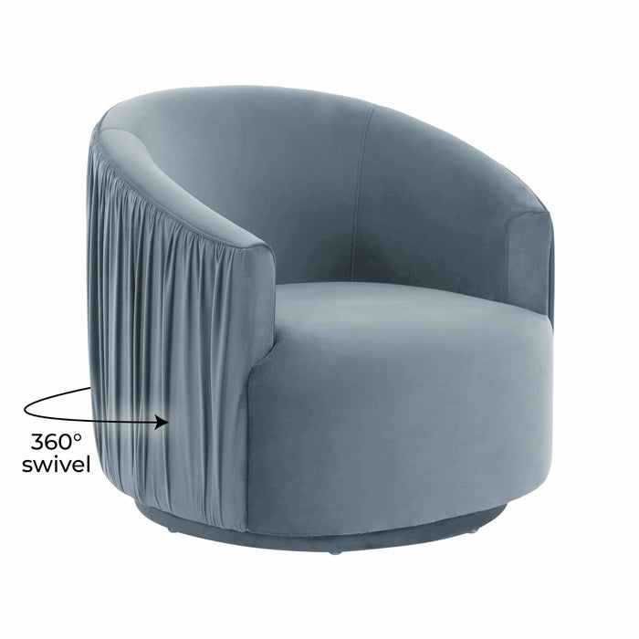 London - Pleated Swivel Chair