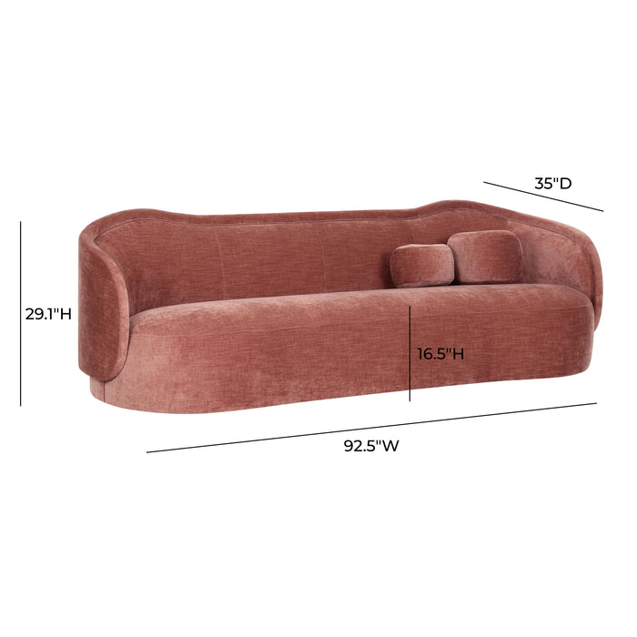 Circe - Textured Velvet Sofa