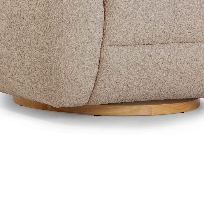 Judy - Boucle Swivel Chair