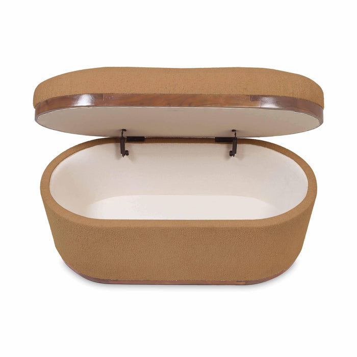 Olivier - Boucle Oval Storage Ottoman