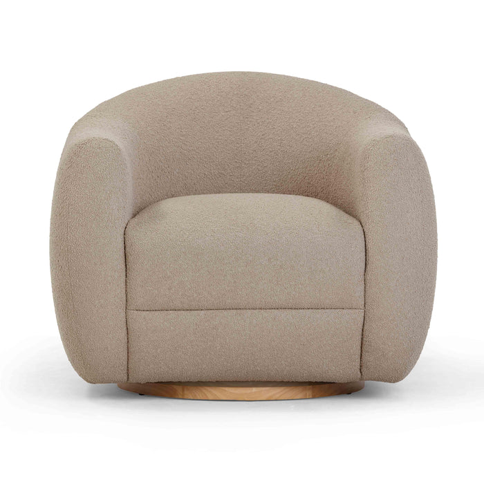 Judy - Boucle Swivel Chair