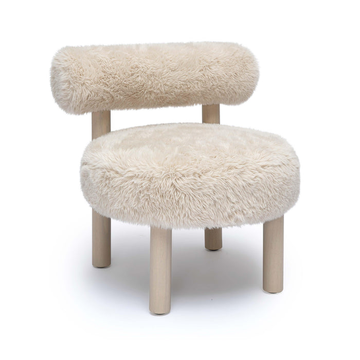 Carmel - Vegan Shearling Accent Chair