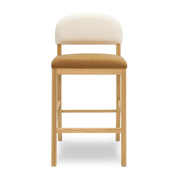 Calla - Performance Velvet Counter Stool