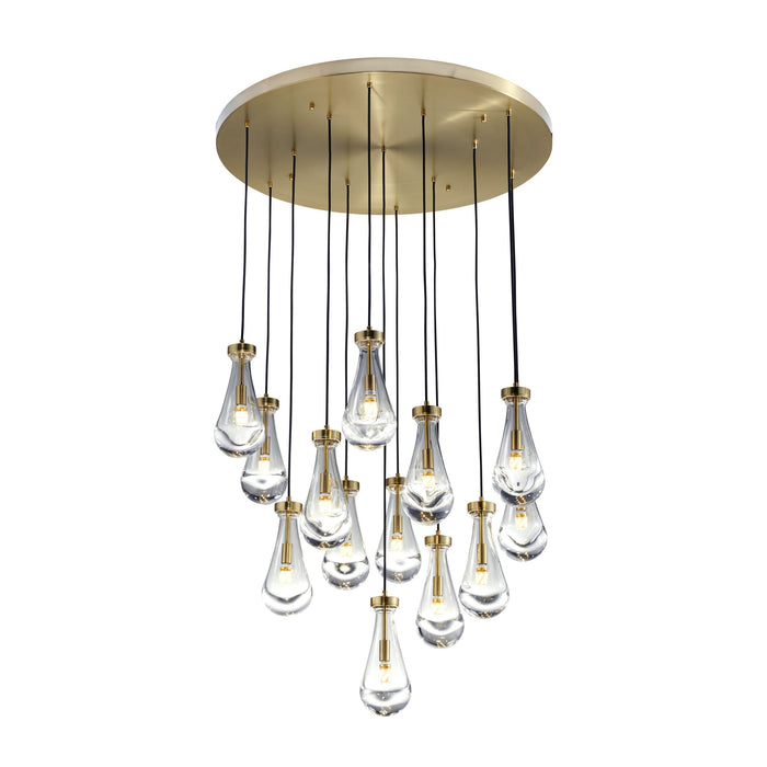 Strozzi Symphony 13 Light 36"D  Chandelier