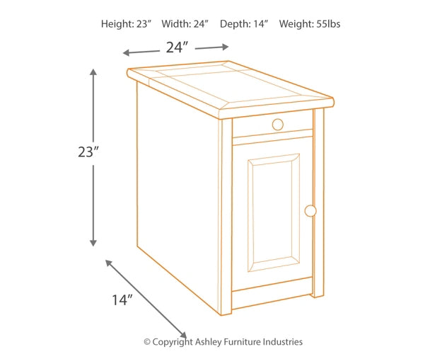 Tyler Creek Chair Side End Table