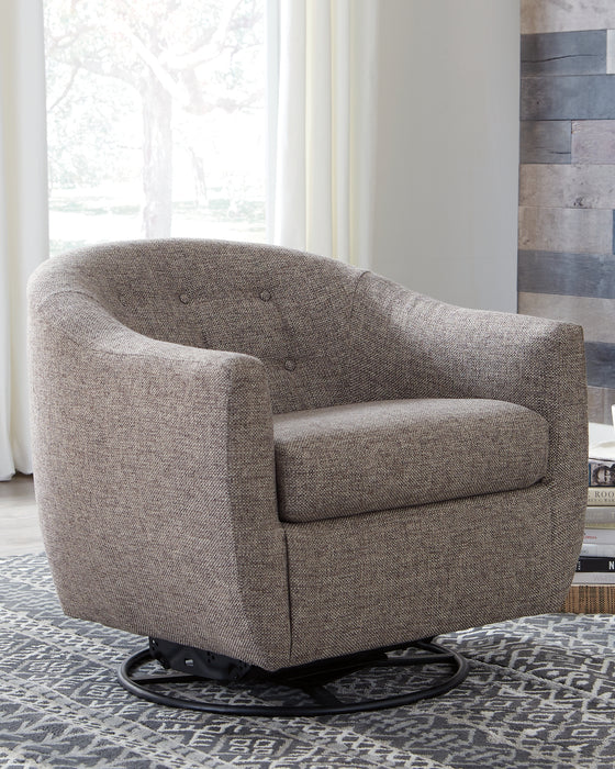 Upshur Swivel Glider Accent Chair