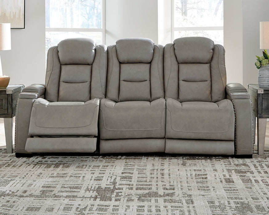 The Man-Den Sofa and Loveseat