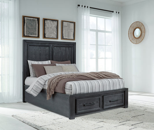 Foyland  Panel Storage Bed