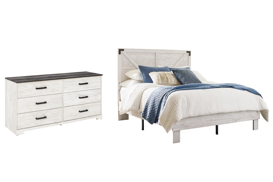 Shawburn Queen Platform Bed with Dresser