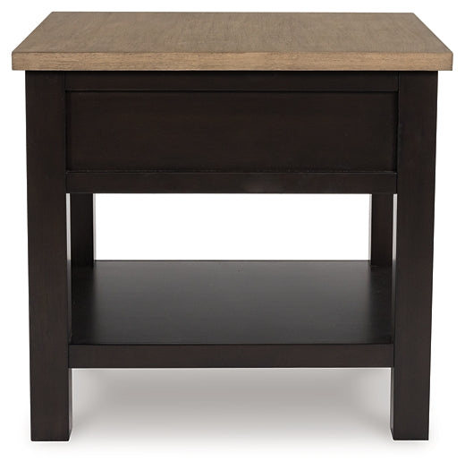 Drazmine Rectangular End Table