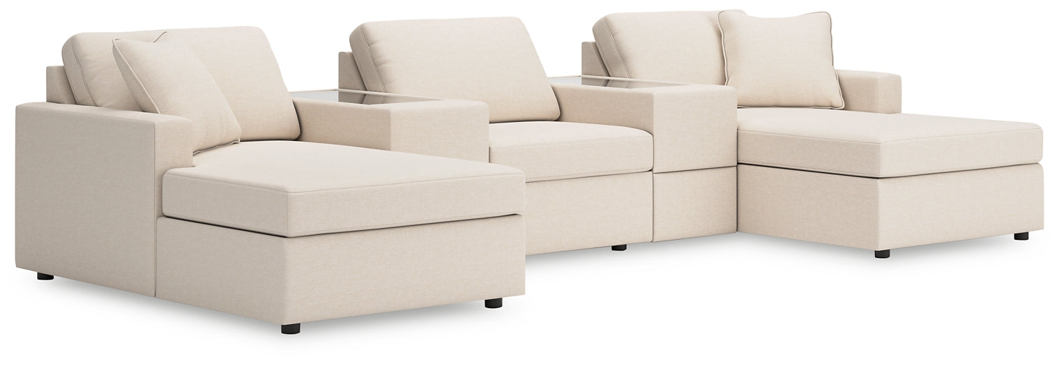 Modmax 5-Piece Pit Sectional with Storage Consoles