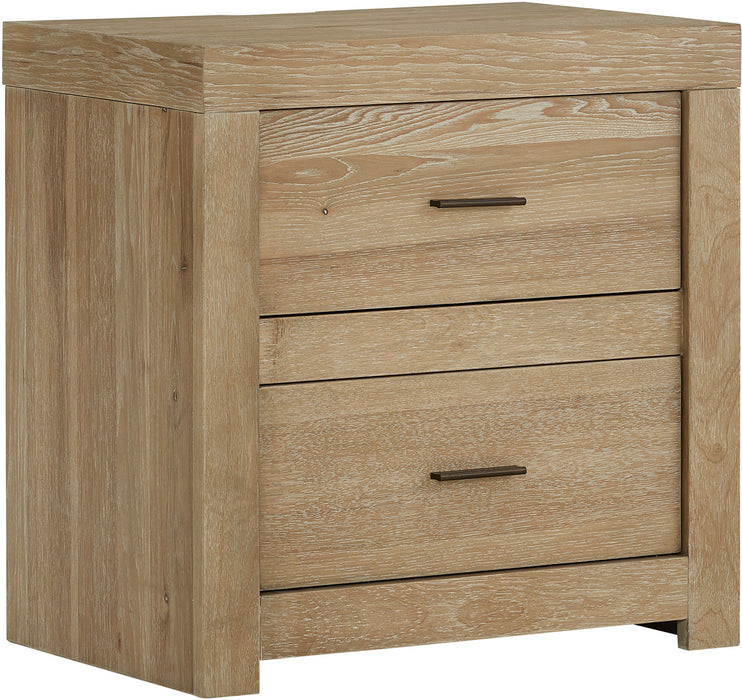 2 Drawer Nightstand w/ power