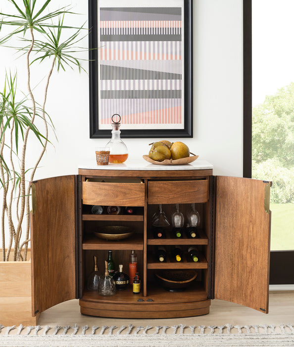 Bar Cabinet w/Marble Top