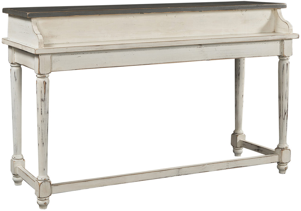 Console Bar Table w/ Two Stools