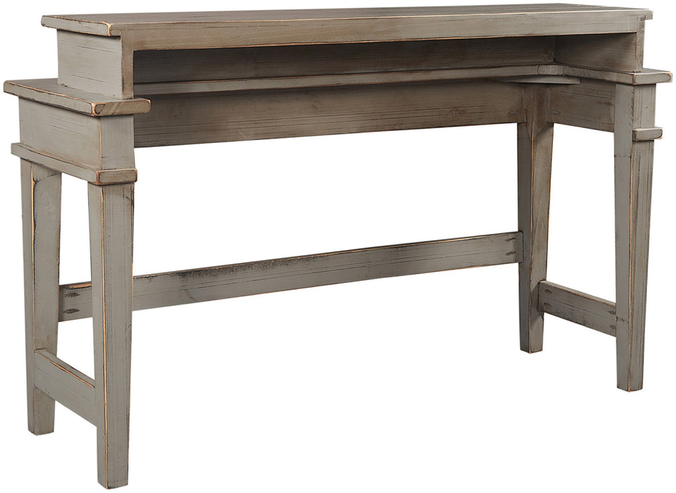 Console Bar Table w/ Two Stools