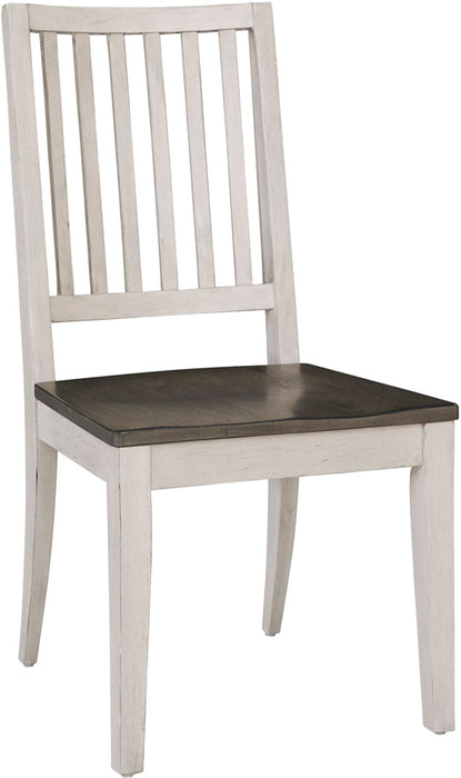 Dining Side Chair w/ Wood Seat (2/Ctn)