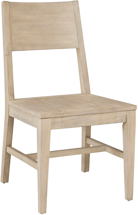 Dining Side Chair w/ Wood Seat (2/Ctn)