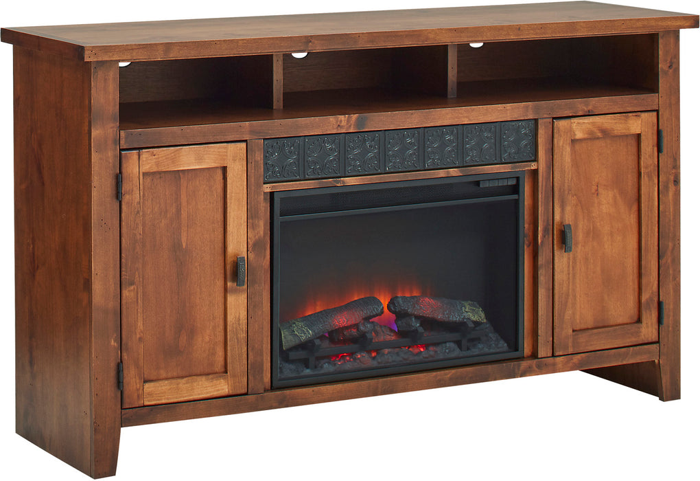 63" Fireplace Console