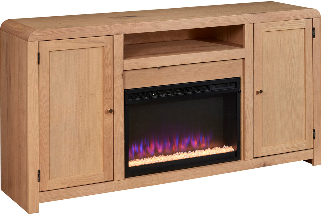 66" Fireplace Console