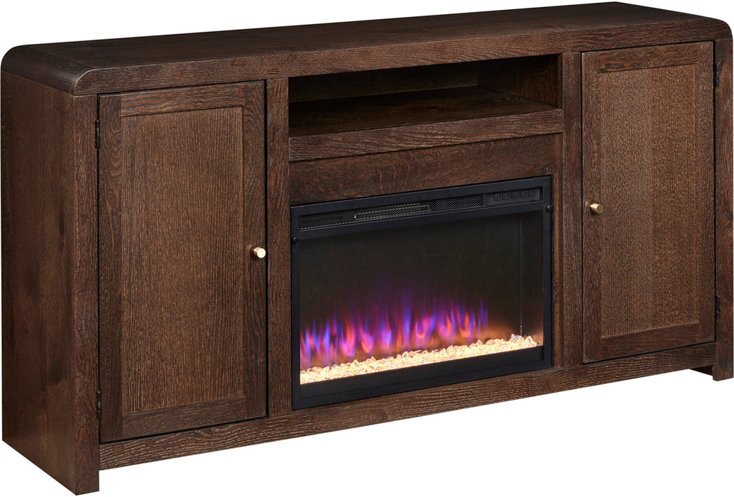 66" Fireplace Console