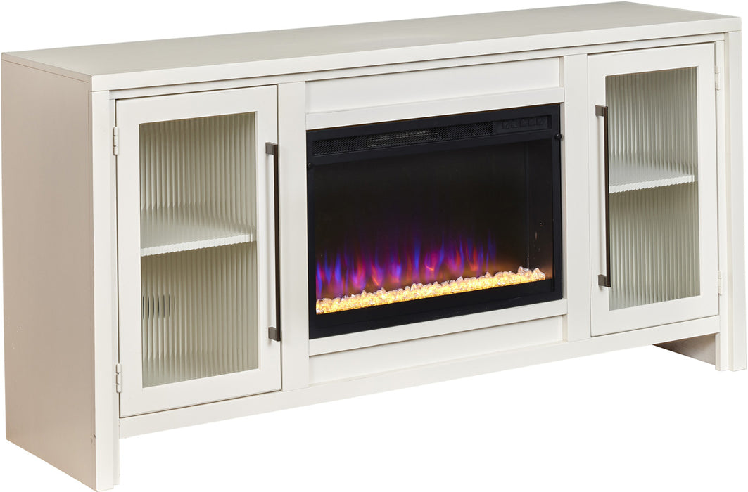 66" Fireplace Console