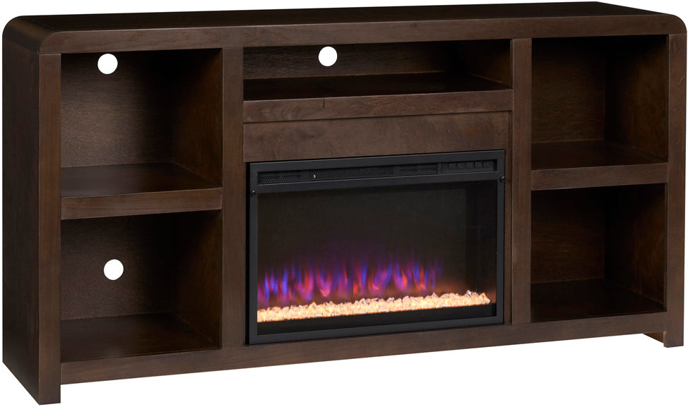 66" Fireplace Console