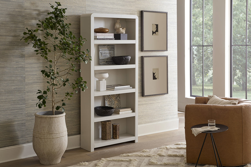 74" Bookcase w/ 2 Doors