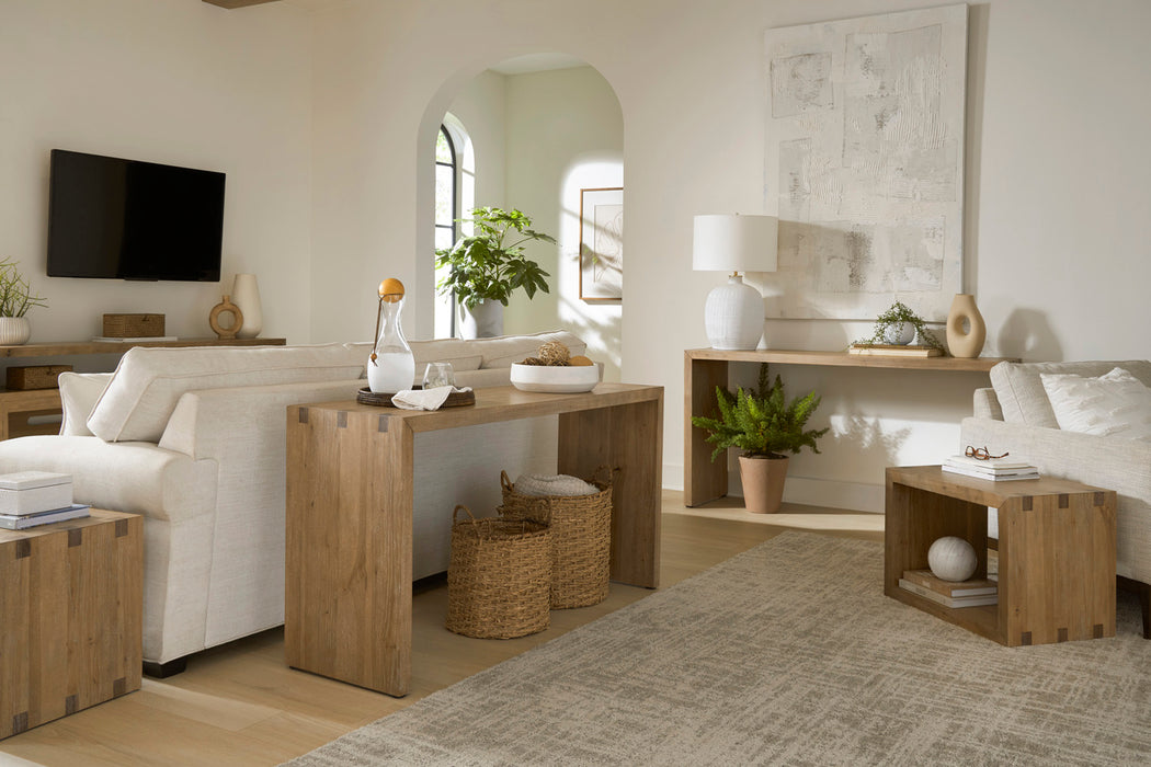 Nesting Sofa Table w/ Stools