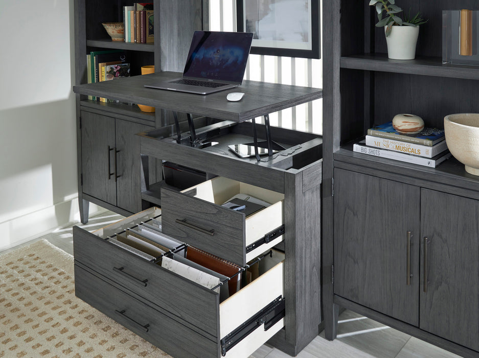 Workstation Combo File w/ Lift Top