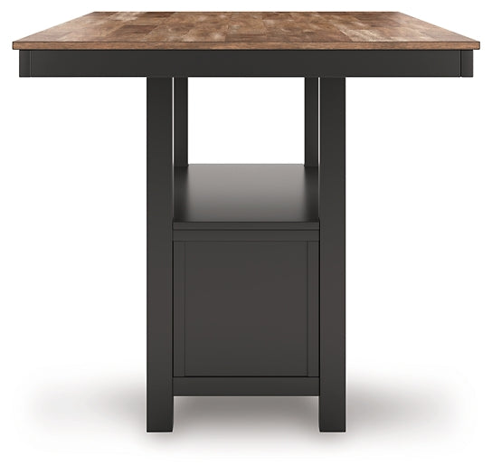 Wildenauer Counter Height Dining Table and 6 Barstools