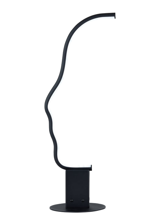 67"H Floor Lamp /Matte Black