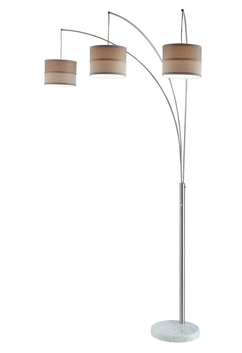 86"H 3-Arm Arc Lamp