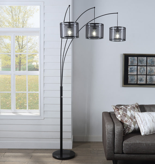 86"H 3-Arm Arc Lamp