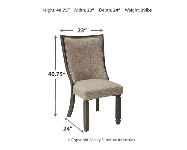 Tyler Creek Dining UPH Side Chair (2/CN) Factory Furniture Mattress & More - Online or In-Store at our Phillipsburg Location Serving Dayton, Eaton, and Greenville. Shop Now.