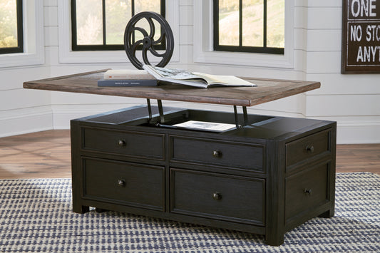 Tyler Creek Lift Top Cocktail Table Factory Furniture Mattress & More - Online or In-Store at our Phillipsburg Location Serving Dayton, Eaton, and Greenville. Shop Now.