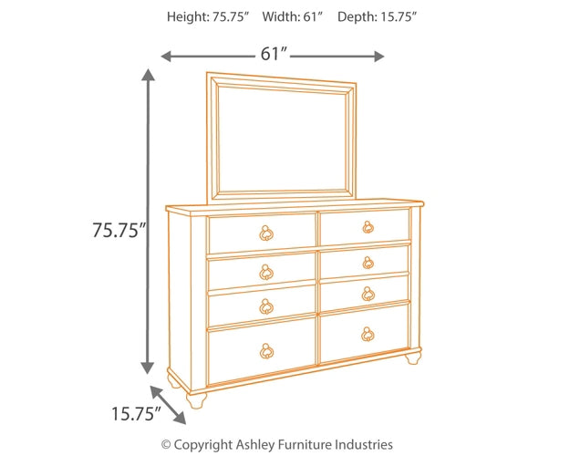 Willowton Dresser and Mirror Factory Furniture Mattress & More - Online or In-Store at our Phillipsburg Location Serving Dayton, Eaton, and Greenville. Shop Now.