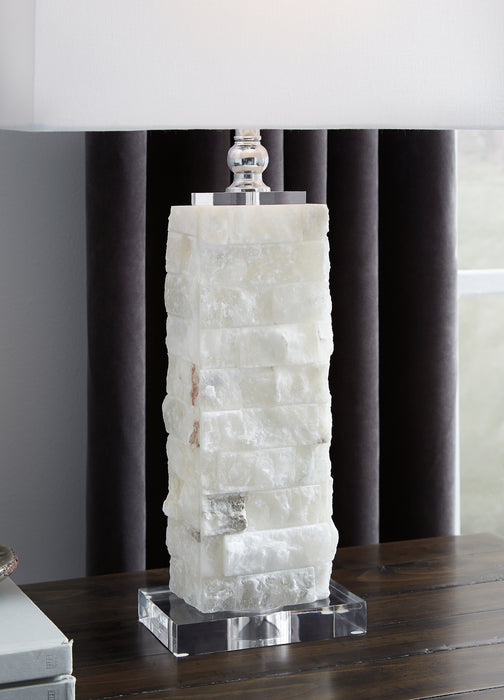 Malise Alabaster Table Lamp (1/CN) Factory Furniture Mattress & More - Online or In-Store at our Phillipsburg Location Serving Dayton, Eaton, and Greenville. Shop Now.