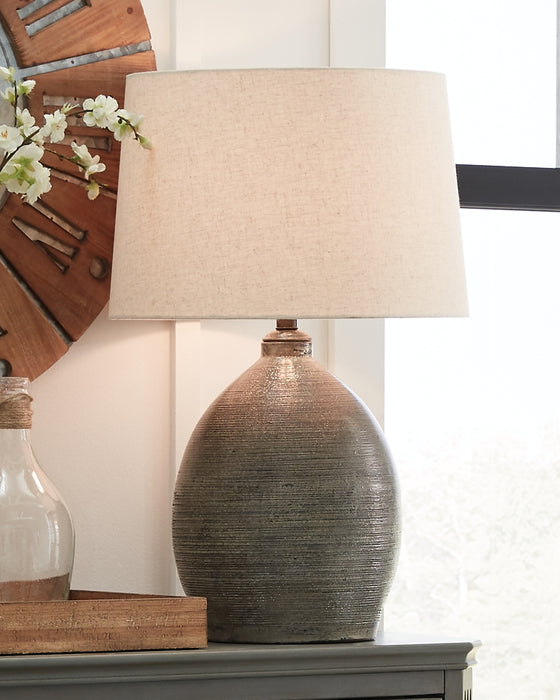 Joyelle Terracotta Table Lamp (1/CN) Factory Furniture Mattress & More - Online or In-Store at our Phillipsburg Location Serving Dayton, Eaton, and Greenville. Shop Now.