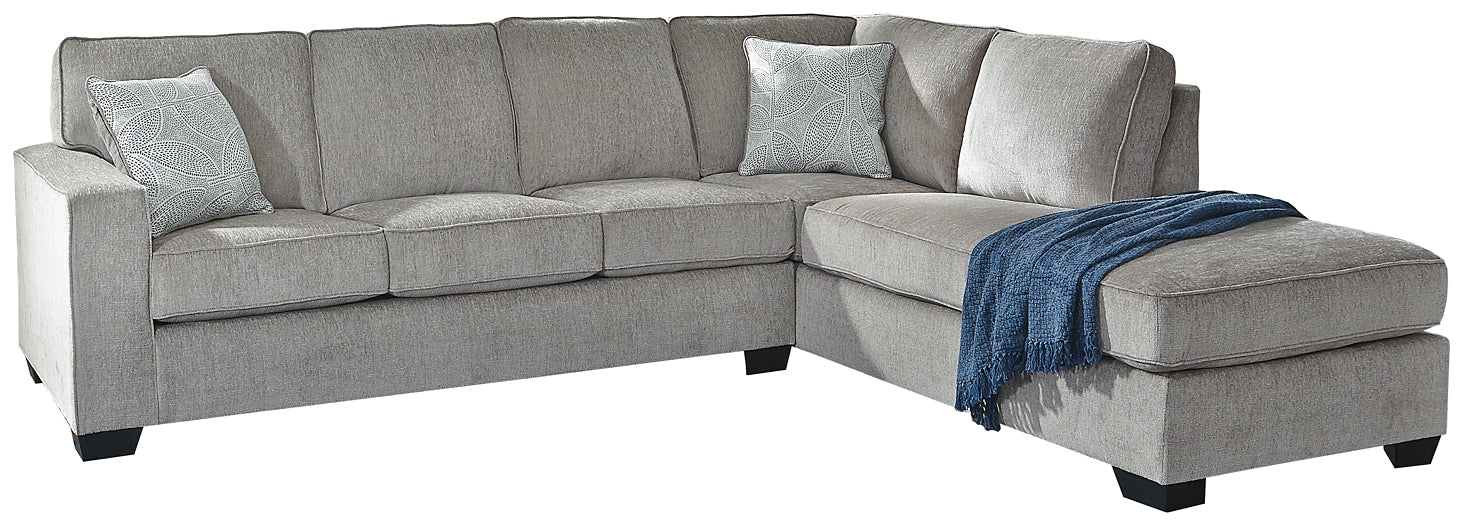 Altari 2-Piece Sectional with Chaise Factory Furniture Mattress & More - Online or In-Store at our Phillipsburg Location Serving Dayton, Eaton, and Greenville. Shop Now.