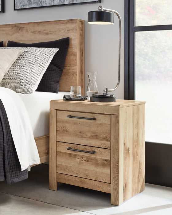 Hyanna Two Drawer Night Stand Factory Furniture Mattress & More - Online or In-Store at our Phillipsburg Location Serving Dayton, Eaton, and Greenville. Shop Now.