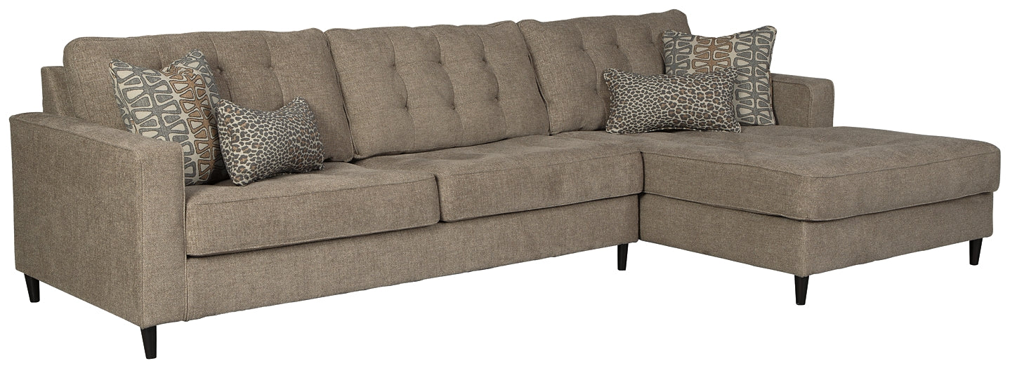 Flintshire 2-Piece Sectional with Chaise Factory Furniture Mattress & More - Online or In-Store at our Phillipsburg Location Serving Dayton, Eaton, and Greenville. Shop Now.