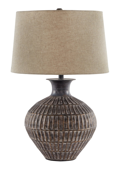 Magan Metal Table Lamp (1/CN) Factory Furniture Mattress & More - Online or In-Store at our Phillipsburg Location Serving Dayton, Eaton, and Greenville. Shop Now.