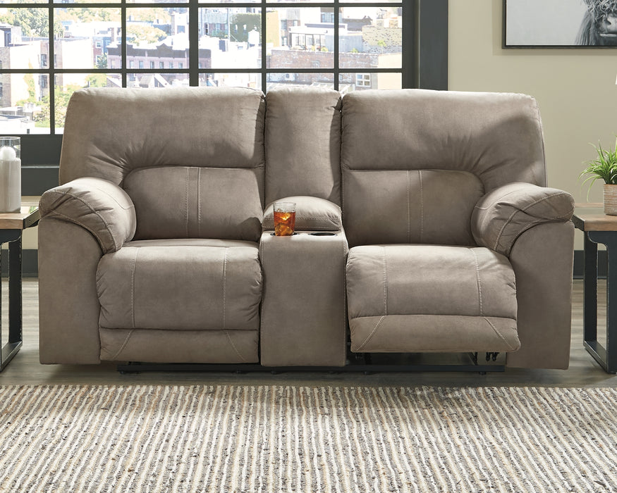 Cavalcade DBL REC PWR Loveseat w/Console Factory Furniture Mattress & More - Online or In-Store at our Phillipsburg Location Serving Dayton, Eaton, and Greenville. Shop Now.