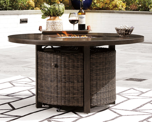 Paradise Trail Round Fire Pit Table Factory Furniture Mattress & More - Online or In-Store at our Phillipsburg Location Serving Dayton, Eaton, and Greenville. Shop Now.