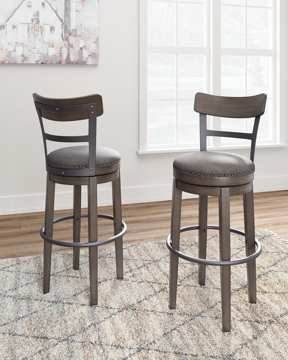 Caitbrook UPH Swivel Barstool (1/CN) Factory Furniture Mattress & More - Online or In-Store at our Phillipsburg Location Serving Dayton, Eaton, and Greenville. Shop Now.