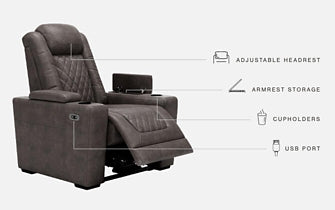 HyllMont PWR Recliner/ADJ Headrest Factory Furniture Mattress & More - Online or In-Store at our Phillipsburg Location Serving Dayton, Eaton, and Greenville. Shop Now.