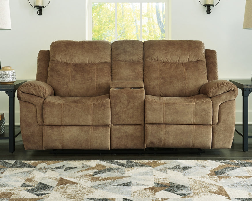 Huddle-Up Glider REC Loveseat w/Console Factory Furniture Mattress & More - Online or In-Store at our Phillipsburg Location Serving Dayton, Eaton, and Greenville. Shop Now.