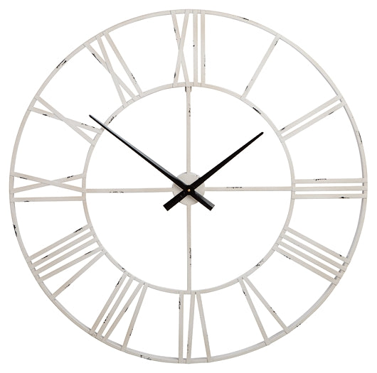 Paquita Wall Clock Factory Furniture Mattress & More - Online or In-Store at our Phillipsburg Location Serving Dayton, Eaton, and Greenville. Shop Now.